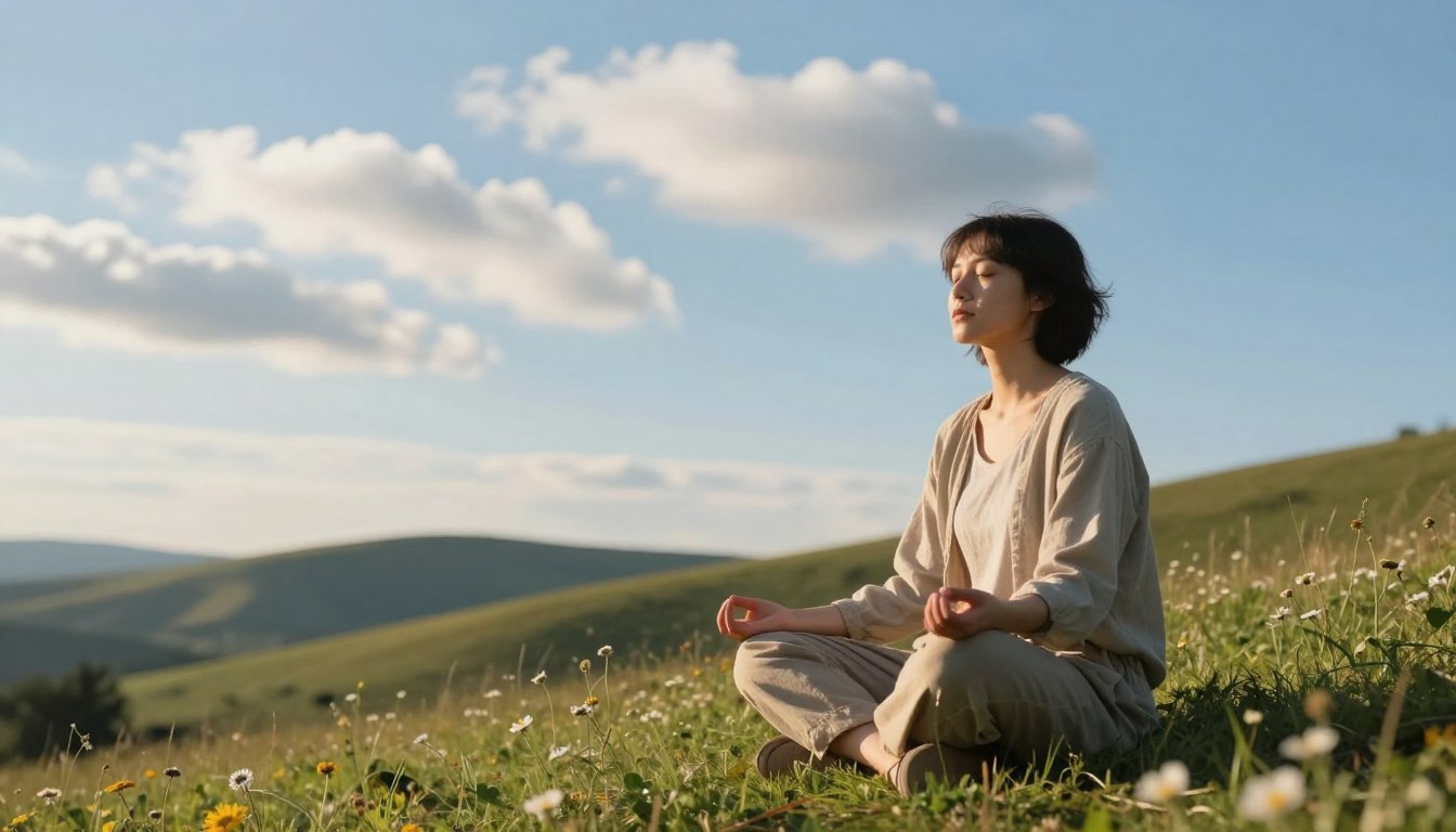 Mindfulness for letting go of negative thoughts